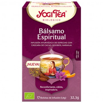 Infusion Balsamo Espiritual SinGluten Bio Vegan 17inf Yogi Tea