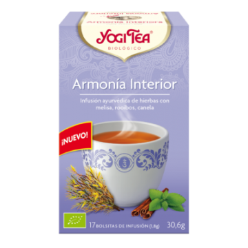 Infusion Armonia Interior SinGluten Bio Vegan 17inf Yogi Tea