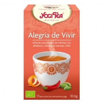 Infusion Aleia de Vivir SinGluten Bio Vegan 17inf Yogi Tea