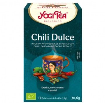 Chili Dulce Infusion SinGluten Bio Vegan 17inf Yogi Tea