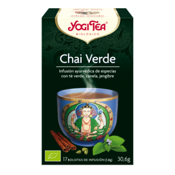 Chai Verde Infusion Bio 17inf Yogi Tea