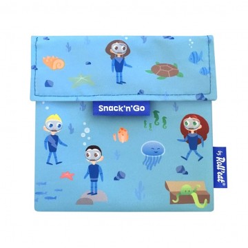 Porta Snacks Go Kids Ocean 1ud Roll´Eat