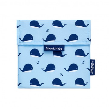 Porta Snacks Go Animal Ballena 1ud Roll´Eat