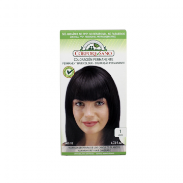 TINTE PERMANENTE Nº 1 NEGRO 140 ML