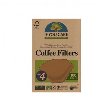 Filtros para Cafe Nº4 100filtros If You Care