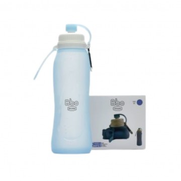 Botella Bbo Plegable Azul 1ud Irisana