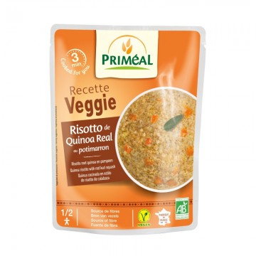 Risoto de Quinoa y Calabaza Potimarron Bio Vegan 220g Primeal