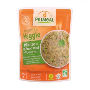 Risoto de Quinoa Real Verduras y Legumbre Bio Vegan 200g Primeal