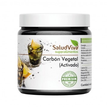 Carbon Vegetal Activado 50g Salud Viva