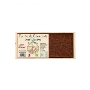 Turron de Chocolate y Quinoa Eco 200g Chocolates Sole