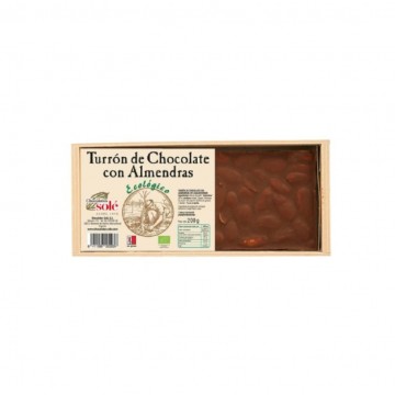 Turron de Chocolate y Almendras Eco 200g Chocolates Sole