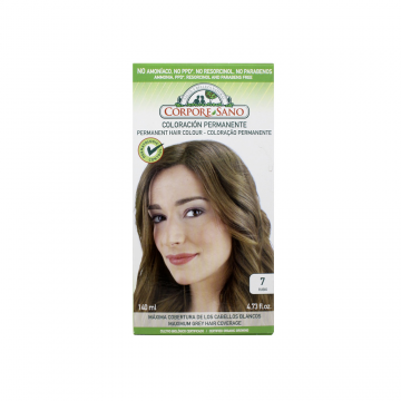 TINTE PERMANENTE Nº 7 RUBIO 140 ML