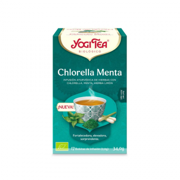 YOGI TEA CHLORELLA MENTA BIO 17 BOLS