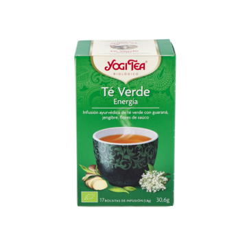 YOGI TEA VERDE ENERGIA  BIO 17 BOLSITAS