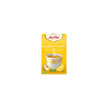 YOGI TEA JENGIBRE LIMON BIO 17 BOLSITAS