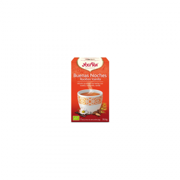 YOGI TEA BUENOS SUEÑOS ROOIBOS VAINILLA BIO 17 BOLSITAS