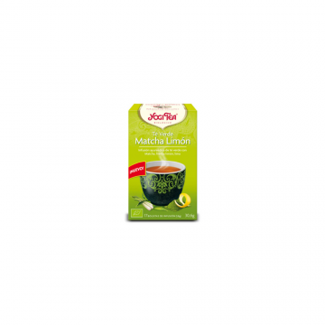 YOGI TEA TE VERDE MATCHA LIMON  BIO 17 BOLSITAS
