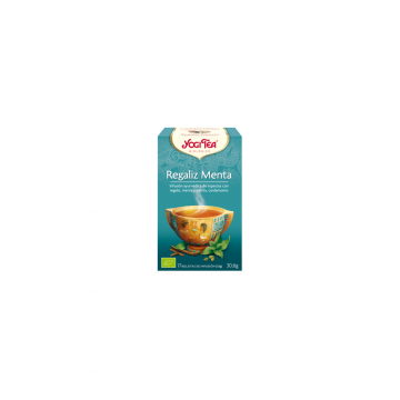 YOGI TEA REGALIZ MENTA BIO 17 BOLSITAS