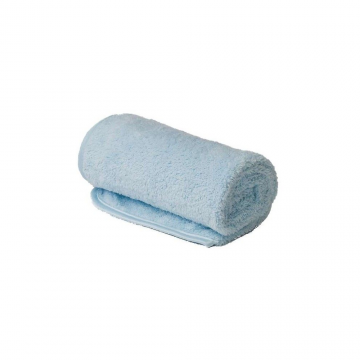 TOALLA AZUL MICROFRIBA IRISANA 80X40