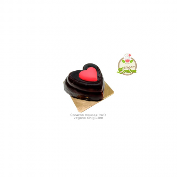CONGELADO CORAZÓN MOUSSE TRUFA 100g (2UD)