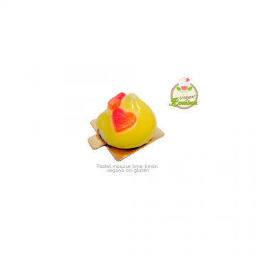 CONGELADO CORAZÓN MOUSSE LIMA-LIMÓN 100g (2UD)