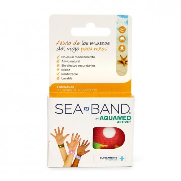 Pulsera Antimareo para Niños 2uds Aquamed