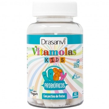 Vitamolas Probioticos Kids SinGluten 60gominolas Drasanvi