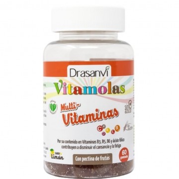 Vitamolas Multivitaminico Adulto SinGluten Vegan 60gominolas Drasanvi