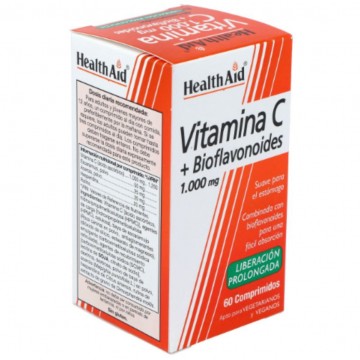 Vitamina-C 1000Mg Bioflavonoides 60comp Health Aid