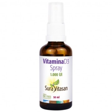 Vitamina D3 1000UI spray 50ml Sura Vitasan