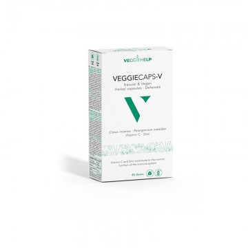 Veggiecaps-V SinGluten Vegan 45caps Veggiehelp