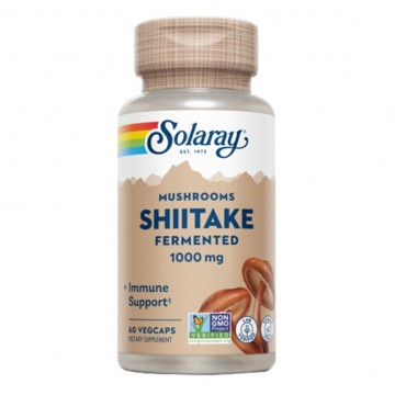 Shiitake 500Mg Vegan 60caps Solaray