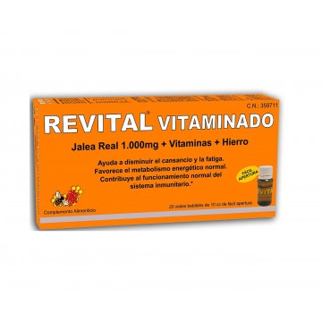 Revital Vitaminado 20 Viales Revital