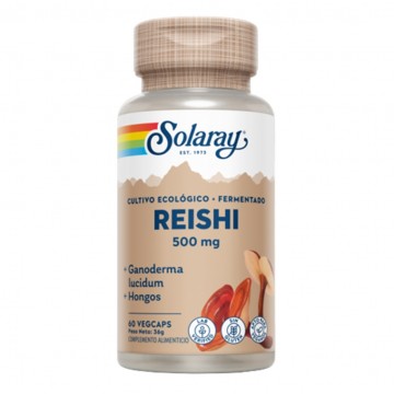 Reishi 500Mg Vegan 60caps Solaray