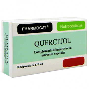 Quercitol 570Mg 30caps Fharmocat Gandia