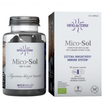 Mico-Sol Bio SinGluten 30caps Hifas da Terra