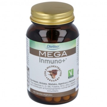 Mega Inmuno+ Vegan 60caps Dietisa