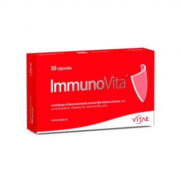 Inmunovita Immiflex defensas SinGluten Vegan 30caps Vitae