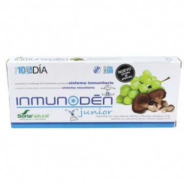 Inmunoden Junior 10 viales Soria Natural