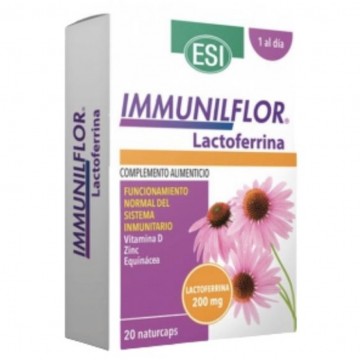 Immunilflor Lactoferrina Naturcaps SinGluten 20caps Trepat-Diet-Esi