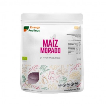 Harina de Maiz Morado XXL SinGluten Eco Vegan 1kg Energy Feelings