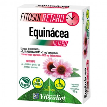 Fitosol Retard Equinacea Vegan 30comp Ynsadiet