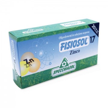 Fisiosol 17 Zinc 20 Viales Specchiasol