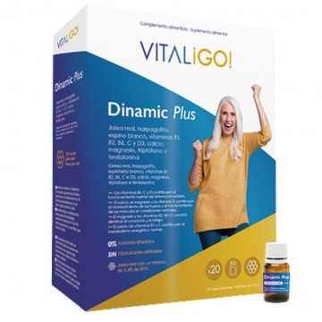 Dinamic Plus 20 Viales VitalGo Herbora