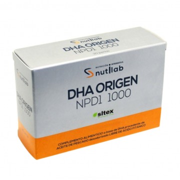 DHA Origen NPD1 120 perlas 1316Mg Nutilab