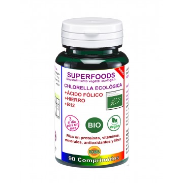 Chlorella Bio Vegan 90comp Robis