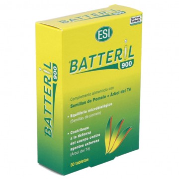 Batteril 900 SinGluten Vegan 30comp Trepat-Diet-Esi