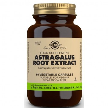 Astragalus Estandarizada SinGluten Vegan 60caps Solgar