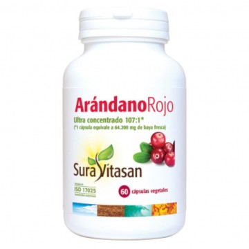 Arandano Rojo 600Mg 30caps Sura Vitasan