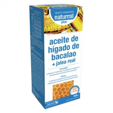 Aceite Higado Bacalao Jalea Real 500ml Naturmil